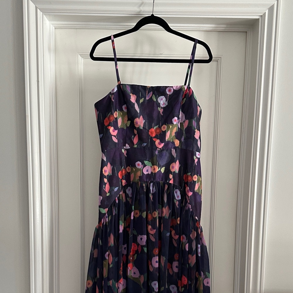 Hutch Floral Maxi Dress - Purple and Pink
